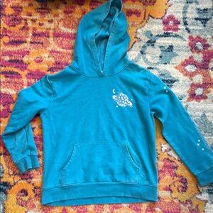 Cat & Jack Blue Pullover Hoodie Sweatshirt